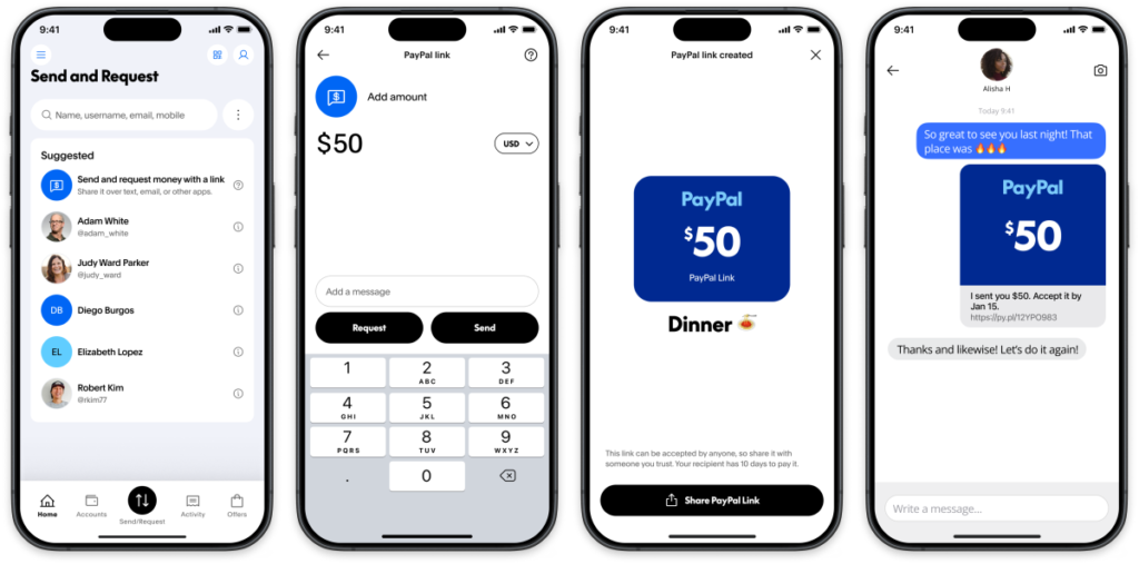 PayPal-Links